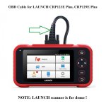 OBD2 Cable Diagnostic Cable for LAUNCH CRP123E Plus CRP129E Plus